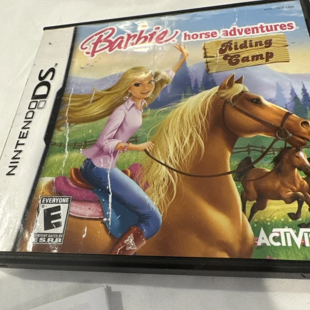 Barbie Horse Adventures Riding Camp (Nintendo DS, 2008) COMPLETE